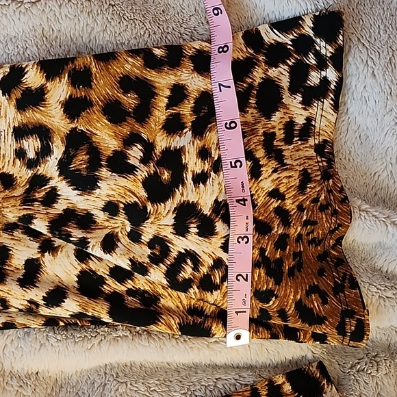 Leopard Flare Boho Pants - Picture 9 of 12